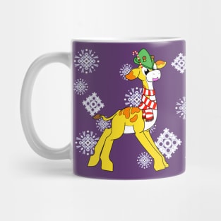 Jeff the Giraffe Christmas Mug